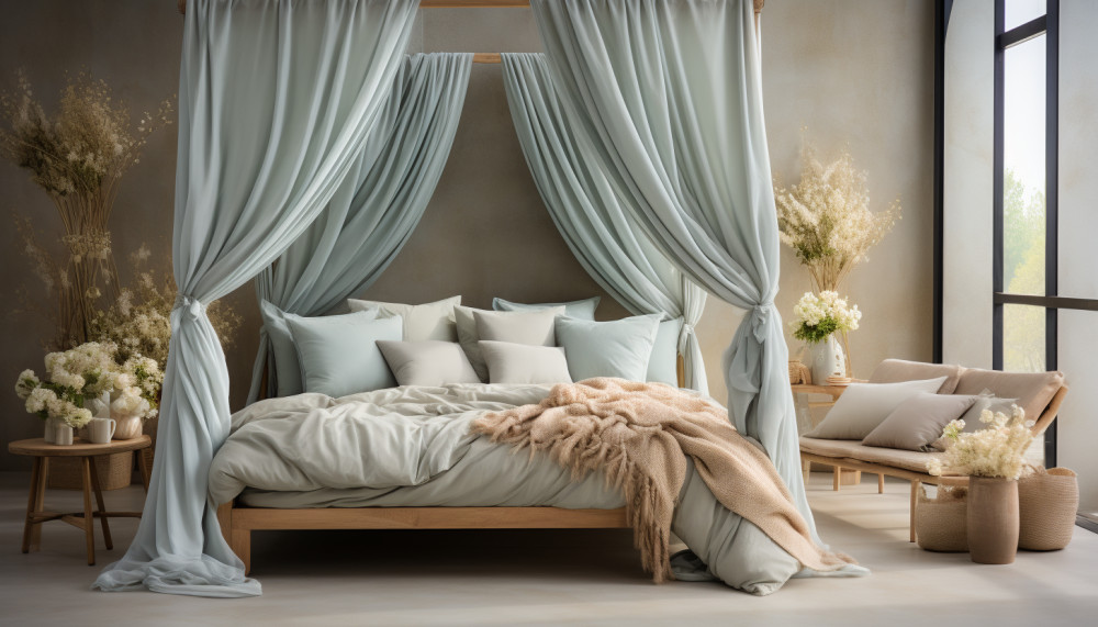 Die gesundheitlichen Vorteile von Betthimmeln: Atmungsaktive Materialien für einen besseren Schlaf