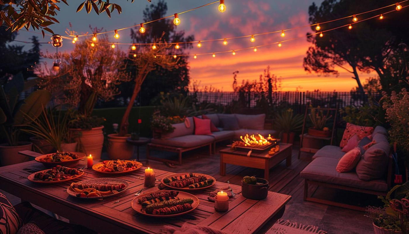 Tipps für die Wahl der richtigen Beleuchtung für Ihre Garten-Grillecke