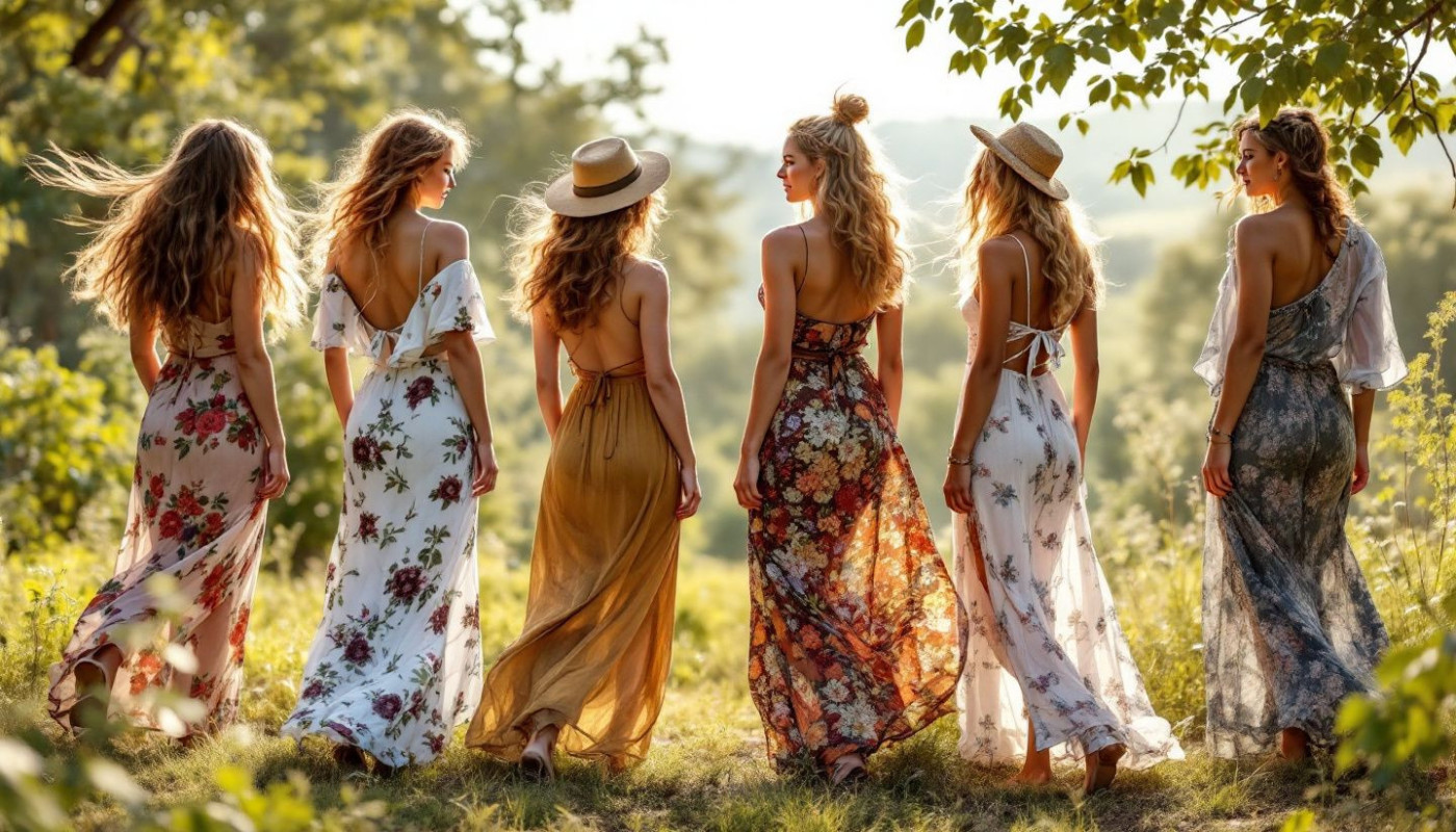 Wie Boho-Mode verschiedene Körpertypen elegant betont